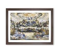 Jacopo Comin Tintoretto the Miracle of the Slave Classic Painting Framed Print | A4 Walnut Framed Wall Art | Ready to Hang | Classic Historical Picture | Living Room Bedroom Lounge Office