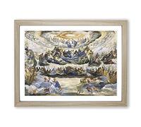 Jacopo Comin Tintoretto the Miracle of the Slave Classic Painting Framed Wall Art Print, Ready to Hang Picture for Living Room Bedroom Home Office Décor, Oak A2 (64 x 46 cm)