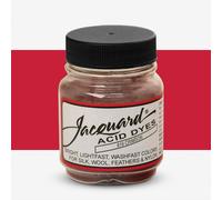 Jacquard Acid Dye for Wool, Silk and Other Protein Fibers, 1/2 Ounce Jar, Concentrated Powder, Crimson 619