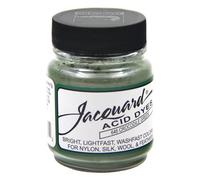 Jacquard Acid Dye (Crocodile Green 646) Professional Fabric Dye for Wool, Silk, Nylon & Protein Fibres, Highly Concentrated Powder 14g Jar