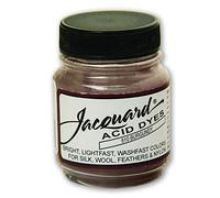 Jacquard Acid Dye for Wool, Silk and Other Protein Fibers, 1/2 Ounce Jar, Concentrated Powder, Burgundy 610