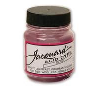 Jacquard Acid Dye for Wool, Silk and Other Protein Fibers, 1/2 Ounce Jar, Concentrated Powder, Pink 601/2