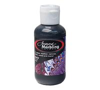 Jacquard Black Marbling Ink, 2 oz (59 mL) - Water-Based Ink for Paper, Fabric & Marbling Art Projects