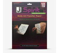 Jacquard : Body Art Spirit Transfer Paper : 21.27x31.6cm : Pack of 10 Sheets