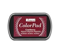 Jacquard ColorPad Pigment Cranberry JCP2005 Slow Drying Coloured Ink Pad