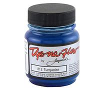 Jacquard Dye-Na-Flow Turquoise 813, Liquid Fabric Paint for Silk Painting, Textile Art or Screen Printing, Vibrant Permanent Colour on Natural Synthetic Fibres, 66.54ml