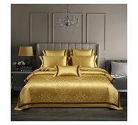 Jacquard Egyptian Cotton Duvet Cover Set Queen King size Pure Cotton Bedding Set Soft Bed Sheet Pillowcases