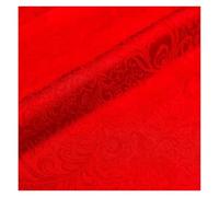 Jacquard Fabric Brocade Sewing Imitation Silk Fabrics Flower Fabric for Needlework Satin Material for DIY Dress/Bag(Color 2,150x75cm)
