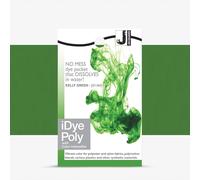Jacquard iDye Poly Fabric Dye Kelly Green for Natural, Synthetic, Polyester and Blended Textile Fibres 14g No Mess Packet