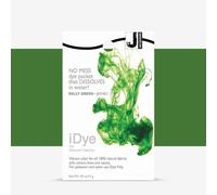 Jacquard iDye Fabric Dye, Lace Polyester Spandex Cotton Nylon Faux Mesh Vinyl Leather Silk, Kelly Green