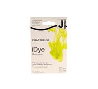 Jacquard iDye Chartreuse Fabric Dye Powder for Natural Textiles, Clothing Colouring, Garment Upcycling Craft with Dissolvable Sachet