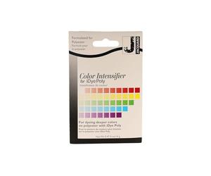 Jacquard iDye Color Intensifier for Poly Synthetic Fabric Dye Enhancer Boosts Vibrant Results on Polyester Nylon Craft Projects, 14g Packet