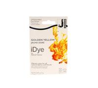 Jacquard iDye Fabric Colourant for Natural Textiles and Clothes, Permanent Golden Yellow Pigment with Simple Stovetop Method Using a Dissolvable Packet