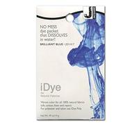 Jacquard iDye Fabric Dye Brilliant Blue for Natural Textile Fibres 14g No Mess Packet