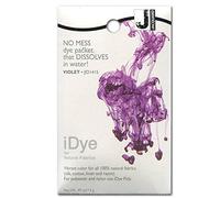Jacquard iDye Fabric Dye Violet for Natural Fibre Textiles 14g No Mess Packet