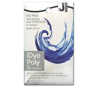 Jacquard iDye Poly Fabric Dye Blue for Natural, Synthetic, Polyester and Blended Textile Fibres 14g No Mess Packet