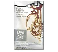 Jacquard iDye Poly Fabric Dye Brown for Natural, Synthetic, Polyester and Blended Textile Fibres 14g No Mess Packet