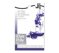 Jacquard iDye Poly Fabric Dye Lilac for Natural, Synthetic, Polyester and Blended Textile Fibres 14g No Mess Packet
