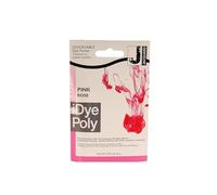Jacquard iDye Poly Synthetic Fabric Dye, Vibrant Pink Polyester Colouring for Textiles and Plastics, Stovetop Hot Water Craft Application, 14g Dissolvable Sachet