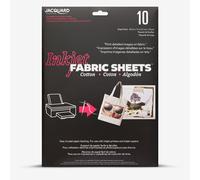 Jacquard : Inkjet Print On Cotton : 8.5x11in (Apx. 21.6x27.9cm) : Pack of 10 Sheets