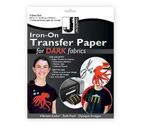 Jacquard Iron On Transfer Paper for Dark Fabrics 3pk