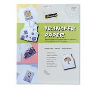 Jacquard Iron On Transfer Paper for Light Fabrics, Printable Heat Sheets for DIY T-Shirts and Custom Clothing, Inkjet Compatible Craft Vinyl for Personalised Designs, 3 Pack