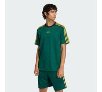 adidas T shirt Jacquard Jersey in Green EU M