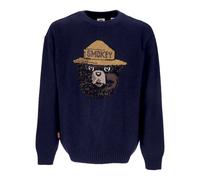 Jacquard Jumper Smokey Bear Eclipse Navy - male - Element - Round-neck Knitwear - Blue - L - Knitwear L