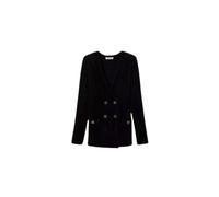 Jacquard Knit Crossed Blouson - female - Twinset - Cardigans - Black - L - Knitwear L