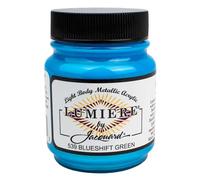 Jacquard Lumiere 2.25oz Fabric Paint Blueshift Green - Metallic Acrylic Paint for Fabric, Paper, Wood, Ceramic, Metal - Lightfast & Vibrant