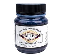 Jacquard Lumiere 2.25oz Metallic Fabric Paint Galaxy - Metallic Shimmer, Durable & Long Lasting, Smooth Application, Wide Variety of Uses