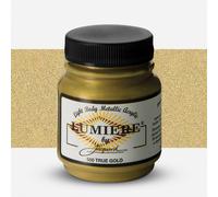 Jacquard : Lumiere : Acrylic Paint : 2.25oz : 66ml : #550 True Gold