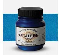 Jacquard : Lumiere : Acrylic Paint : 2.25oz : 66ml : #570 Pearl Blue