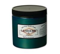 Jacquard : Lumiere : Metallic & Pearlescent Acrylic Paint : 8oz : 240ml : #556 Halo Blue Gold