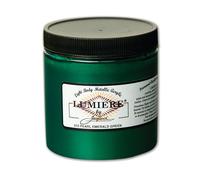 Jacquard Lumiere Fabric Color 8 oz Jar - Pearlescent Emerald