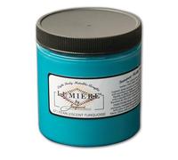 Jacquard Lumiere Fabric Color 8 oz Jar - Pearlescent Turquoise