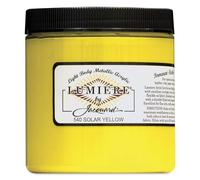 Jacquard Lumiere Metallic Acrylic Paint 8oz-Solar Yellow