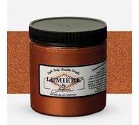 Jacquard : Lumiere : Metallic & Pearlescent Acrylic Paint : 8oz : 240ml : #564 Metallic Copper