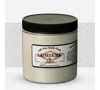 Jacquard : Lumiere : Metallic & Pearlescent Acrylic Paint : 8oz : 240ml : #568 Pearl White