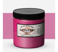 Jacquard : Lumiere : Metallic & Pearlescent Acrylic Paint : 8oz : 240ml : #573 Pearl Magenta