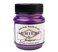 Jacquard Lumiere Paint Halo Violet Gold 2.25