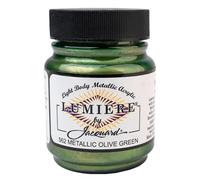 Jacquard Lumiere Paint Met Olive Green 2.25Oz