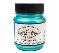 Jacquard Lumiere Paint Pearl Turquoise 2.25Oz