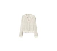 Jacquard Lurex Jacket - female - Twinset - Tweed Jackets - Beige - M - Jackets M