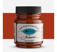 Jacquard Neopaque JAC1591 Russet Acrylic Paint, Ideal for Fabric, Leather, and Mixed Media, Water-Based and Non-Toxic 2.25 oz Bottle
