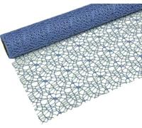Jacquard Net Mesh Flower Bouquet Wrapping Paper - Elegant Openwork Design for Present Wrapping and Floral Arrangements