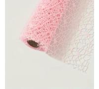 Jacquard Net Mesh Flower Bouquet Wrapping Paper - Elegant Openwork Design for Present Wrapping and Floral Arrangements