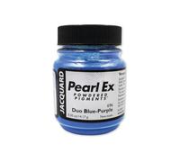 Jacquard Pearl-Ex Pigment, Creates Metallic or Pearlescent Effect, .5 Ounce Jar, Duo Blue-Purple