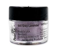 Jacquard Pearl Ex Pigment Powder 3 Grams Grey Lavender - Loose Mica Powder for Epoxy Resin, Watercolors, Calligraphy Ink & Clay - Epoxy Pigment Powder - Epoxy Resin Color