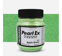 Pearl-Ex Pigment by Jacquard, Creates Metallic or Pearlescent Effect, .5 Ounce Jar, Apple Green